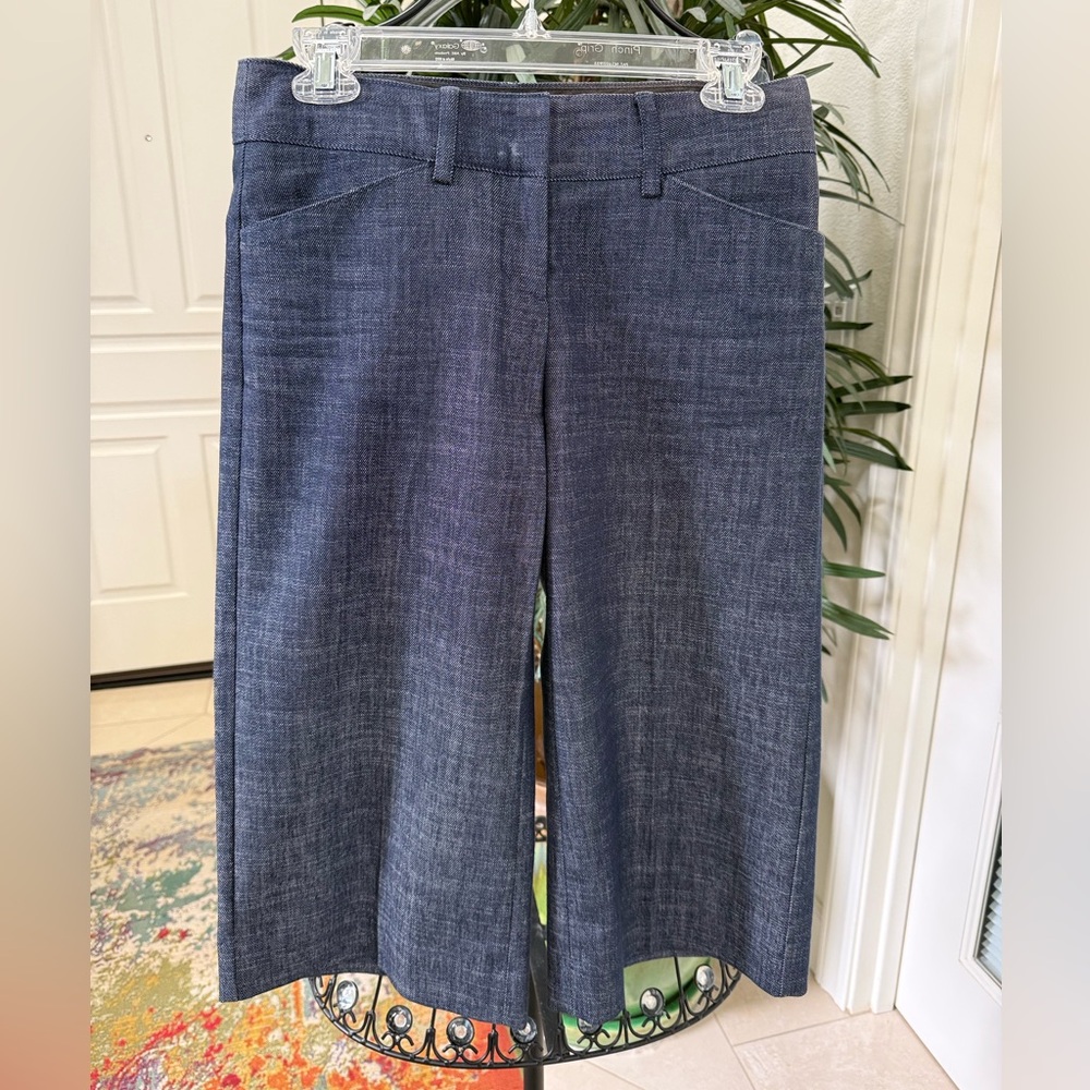 Express Design Studio Women's Dark Blue Culotte Pants.